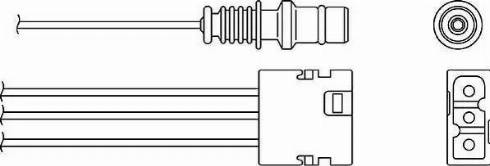 BorgWarner (BERU) OZH041 - Lambda zonde ps1.lv