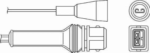 BorgWarner (BERU) OZH017 - Lambda zonde ps1.lv