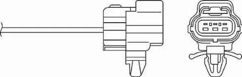 BorgWarner (BERU) OZH100 - Lambda zonde ps1.lv