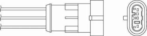 BorgWarner (BERU) OZH125 - Lambda zonde ps1.lv