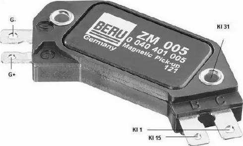 BorgWarner (BERU) ZM005 - Komutators, Aizdedzes sistēma ps1.lv