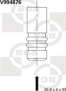 BGA V994876 - Ieplūdes vārsts ps1.lv