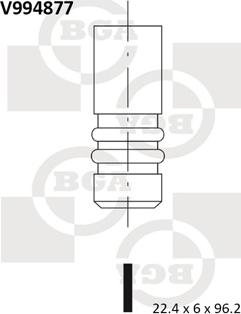 BGA V994877 - Izplūdes vārsts ps1.lv