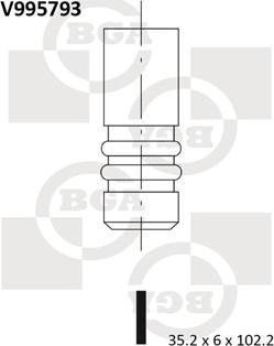 BGA V995793 - Ieplūdes vārsts ps1.lv