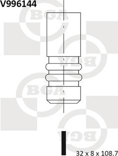 BGA V996144 - Izplūdes vārsts ps1.lv