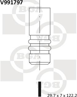 BGA V991797 - Ieplūdes vārsts ps1.lv