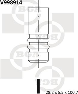 BGA V998914 - Ieplūdes vārsts ps1.lv