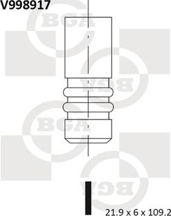 BGA V998917 - Izplūdes vārsts ps1.lv