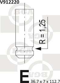 BGA V912220 - Ieplūdes vārsts ps1.lv