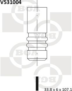 BGA V531004 - Izplūdes vārsts ps1.lv