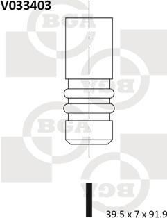 BGA V033403 - Ieplūdes vārsts ps1.lv