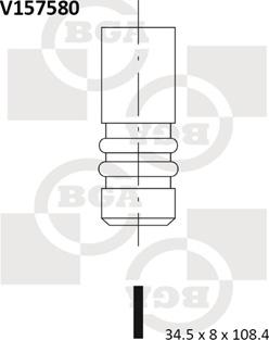 BGA V157580 - Izplūdes vārsts ps1.lv