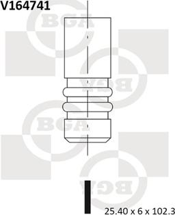 BGA V164741 - Izplūdes vārsts ps1.lv