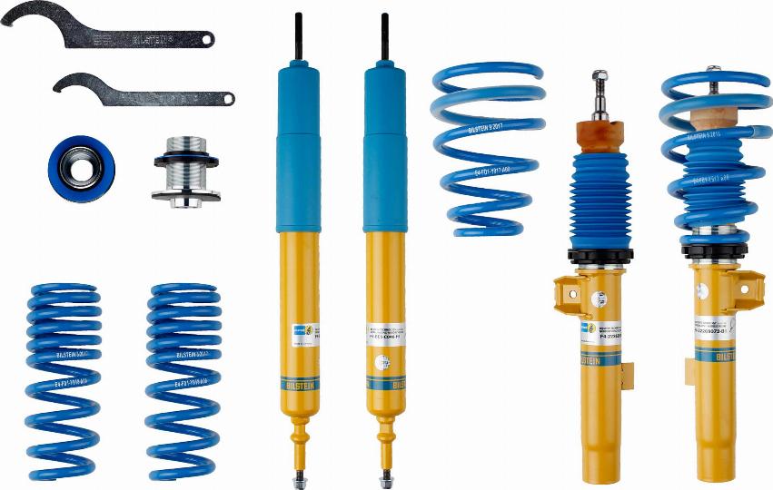 Bilstein 47-269064 - Balstiekārtas komplekts, Atsperes / Amortizatori ps1.lv