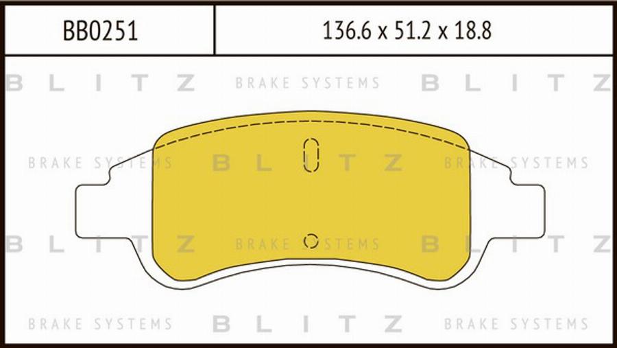 Blitz BB0251 - Vārpstas blīvgredzens, Diferenciālis ps1.lv