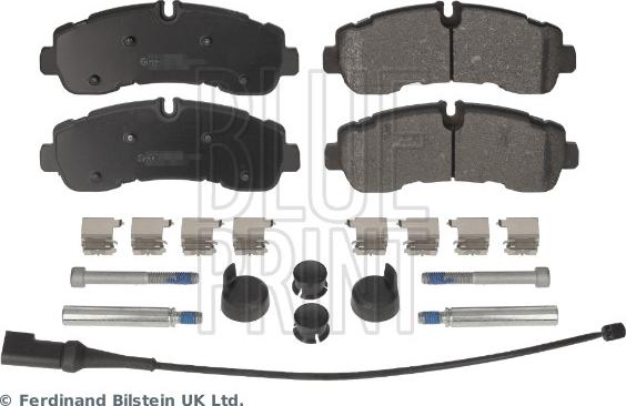 Blue Print ADBP420145 - Bremžu uzliku kompl., Disku bremzes ps1.lv