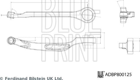 Blue Print ADBP800125 - Piekare, Dzinējs ps1.lv