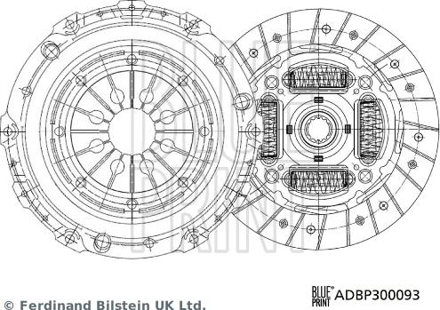 Blue Print ADBP300093 - Sajūga komplekts ps1.lv