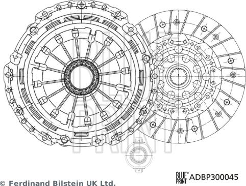 Blue Print ADBP300045 - Sajūga komplekts ps1.lv