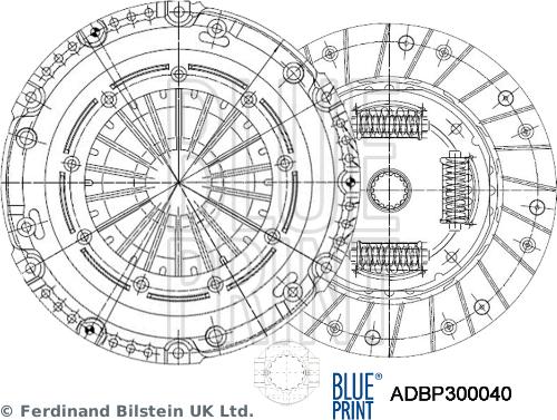 Blue Print ADBP300040 - Sajūga komplekts ps1.lv