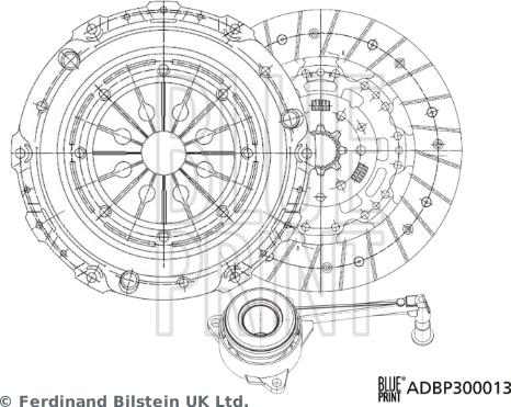 Blue Print ADBP300013 - Sajūga komplekts ps1.lv