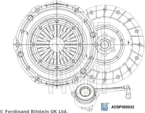 Blue Print ADBP300032 - Sajūga komplekts ps1.lv