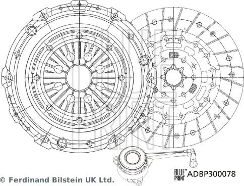 Blue Print ADBP300078 - Sajūga komplekts ps1.lv