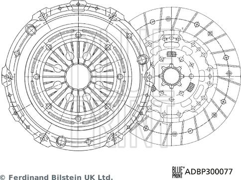 Blue Print ADBP300077 - Sajūga komplekts ps1.lv