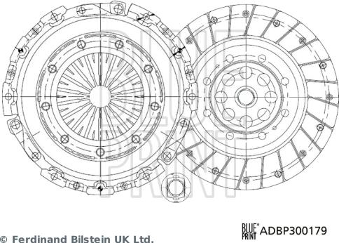 Blue Print ADBP300179 - Sajūga komplekts ps1.lv