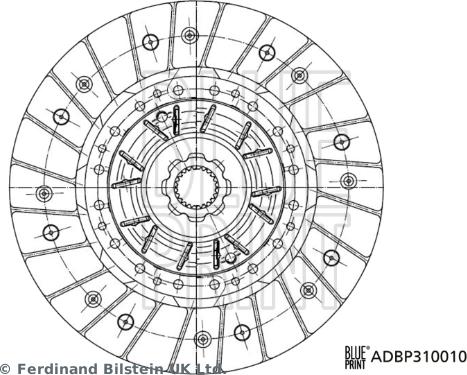 Blue Print ADBP310010 - Sajūga disks ps1.lv