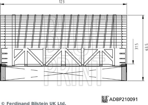 Blue Print ADBP210091 - Eļļas filtrs ps1.lv