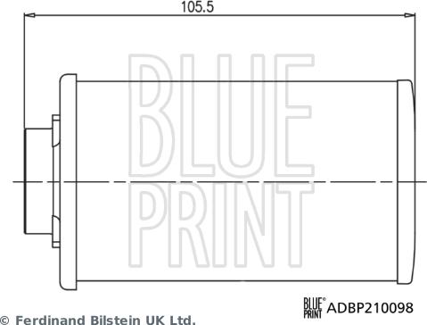 Blue Print ADBP210098 - Hidrofiltrs, Automātiskā pārnesumkārba ps1.lv