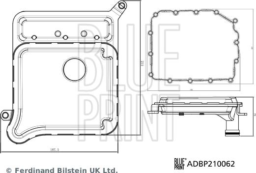 Blue Print ADBP210062 - Hidrofiltrs, Automātiskā pārnesumkārba ps1.lv