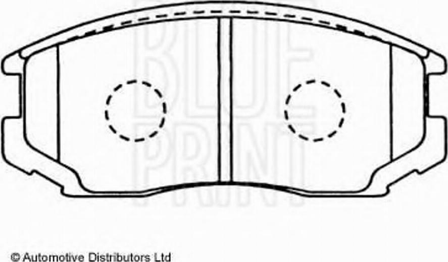 Blue Print ADD64222 - Bremžu uzliku kompl., Disku bremzes ps1.lv