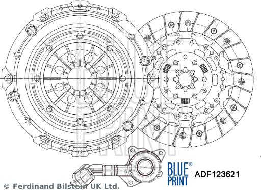 Blue Print ADF123621 - Sajūga komplekts ps1.lv