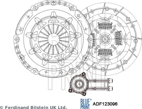 Blue Print ADF123096 - Sajūga komplekts ps1.lv