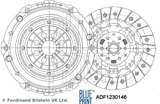 Blue Print ADF1230146 - Sajūga komplekts ps1.lv