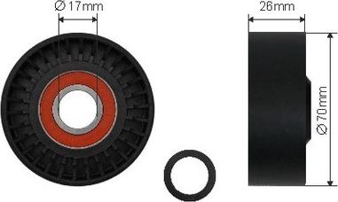 Blue Print ADG096510 - Parazīt / Vadrullītis, Ķīļrievu siksna ps1.lv