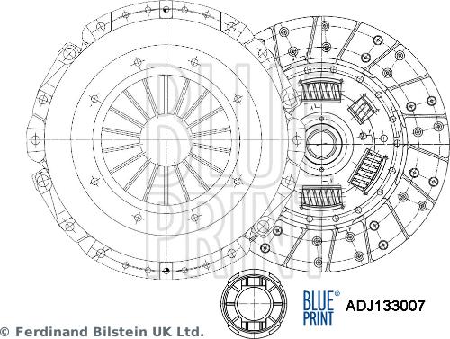 Blue Print ADJ133007 - Sajūga komplekts ps1.lv