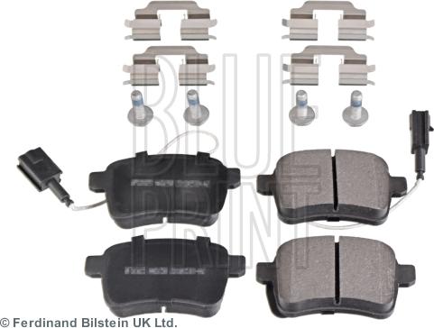 Blue Print ADL144224 - Bremžu uzliku kompl., Disku bremzes ps1.lv