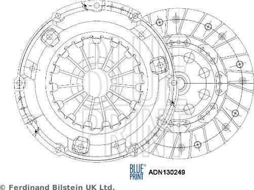 Blue Print ADN130249 - Sajūga komplekts ps1.lv