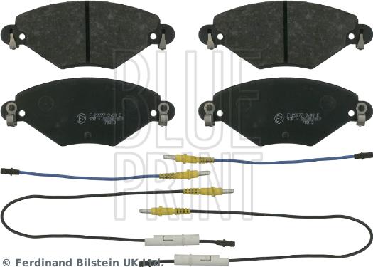 Blue Print ADP154246 - Bremžu uzliku kompl., Disku bremzes ps1.lv