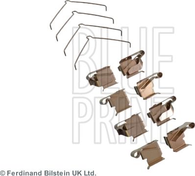 Blue Print ADT348612 - Piederumu komplekts, Disku bremžu uzlikas ps1.lv