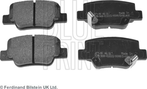 Blue Print ADT342184 - Bremžu uzliku kompl., Disku bremzes ps1.lv