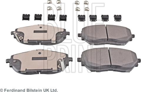 Blue Print ADT342223 - Bremžu uzliku kompl., Disku bremzes ps1.lv