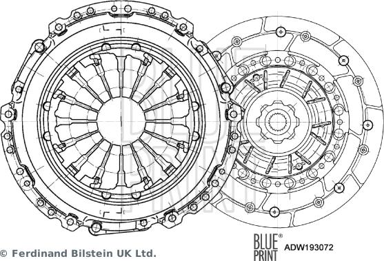 Blue Print ADW193072 - Sajūga komplekts ps1.lv