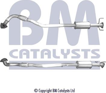 BM Catalysts BM50748 - Izplūdes caurule ps1.lv