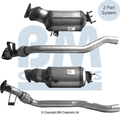 BM Catalysts BM11402H - Nosēdumu / Daļiņu filtrs, Izplūdes gāzu sistēma ps1.lv