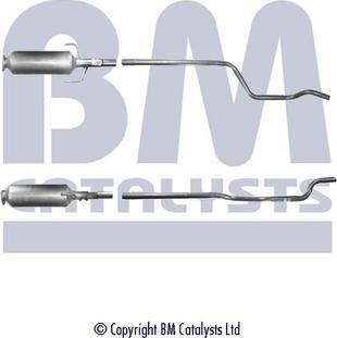 BM Catalysts BM11062 - Nosēdumu / Daļiņu filtrs, Izplūdes gāzu sistēma ps1.lv