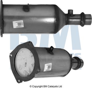 BM Catalysts BM11009 - Nosēdumu / Daļiņu filtrs, Izplūdes gāzu sistēma ps1.lv